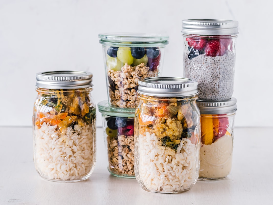 Mediterranean quinoa and roasted vegetables meal
